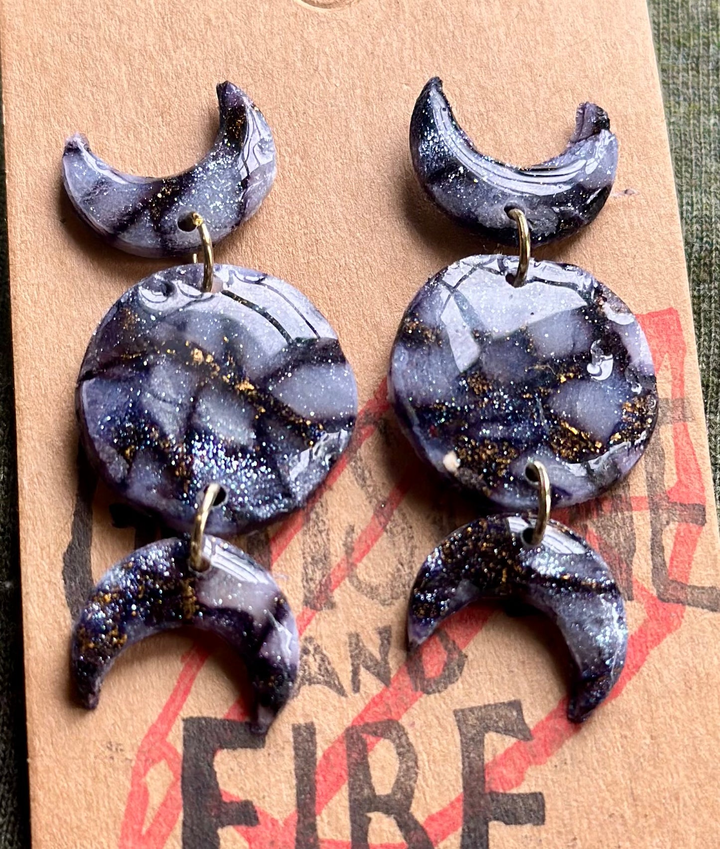 Smokey Gemstone Moon Phases