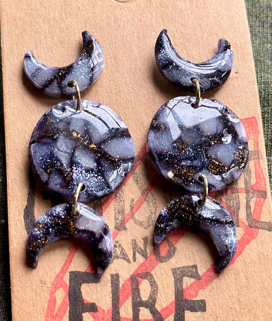 Smokey Gemstone Moon Phases
