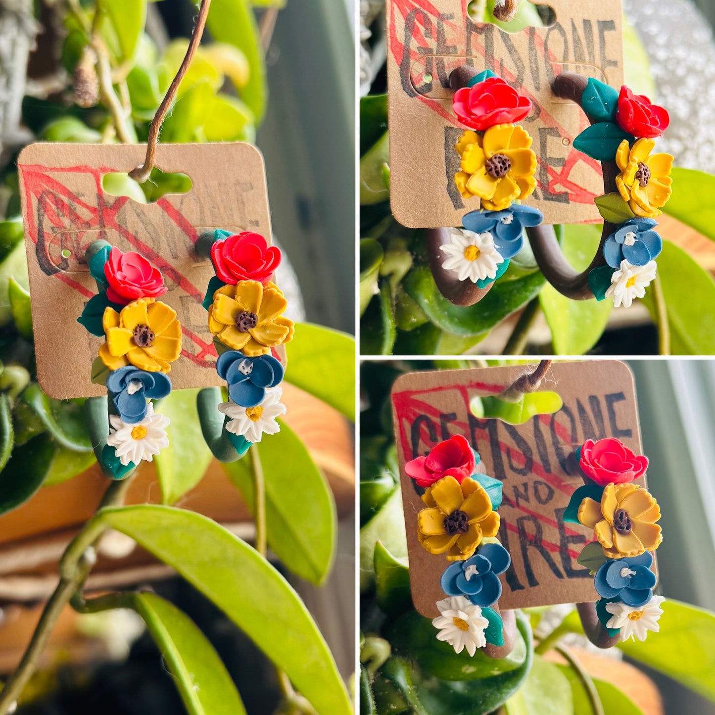 Wildflowers Hoops