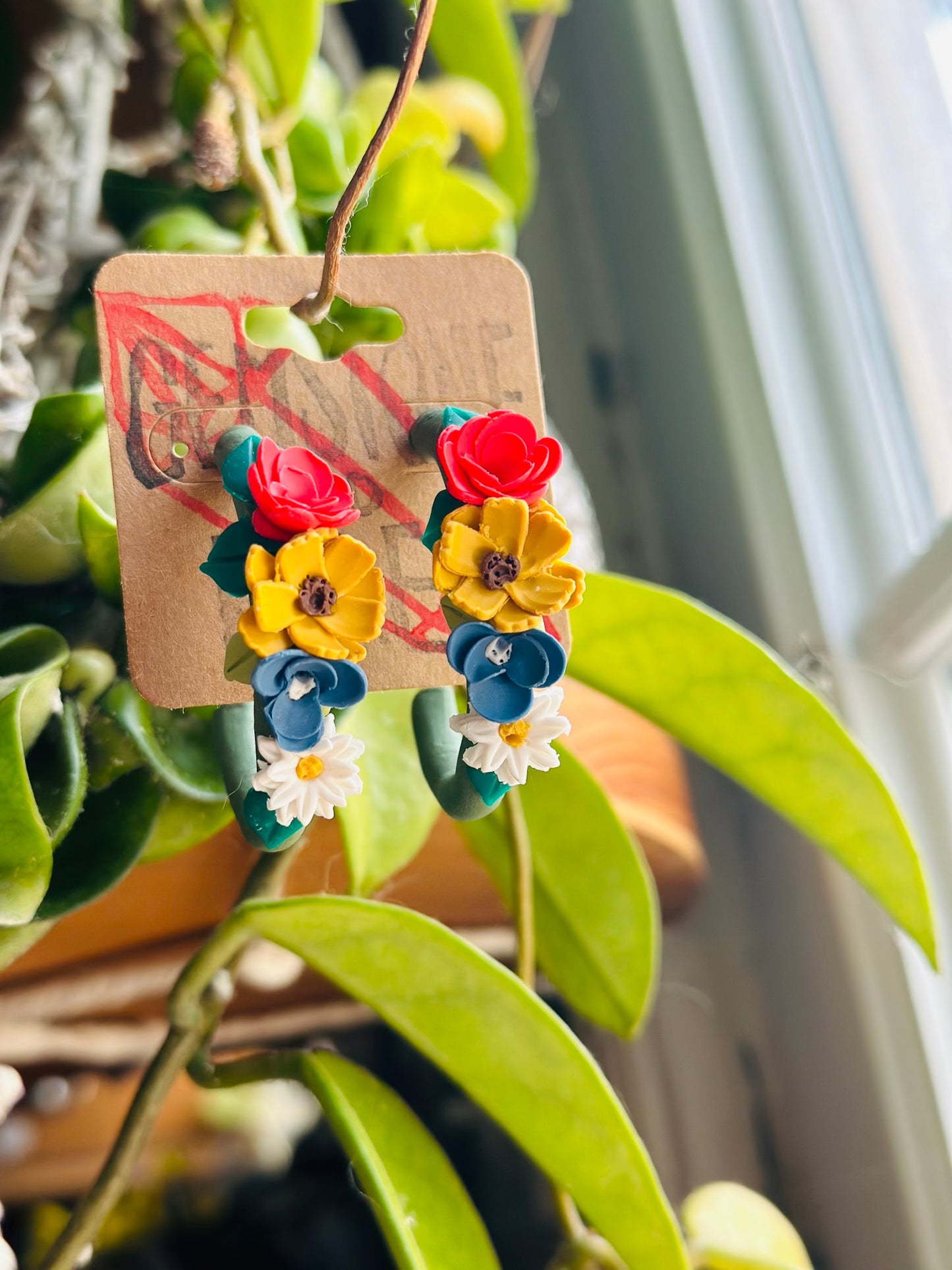 Wildflowers Hoops