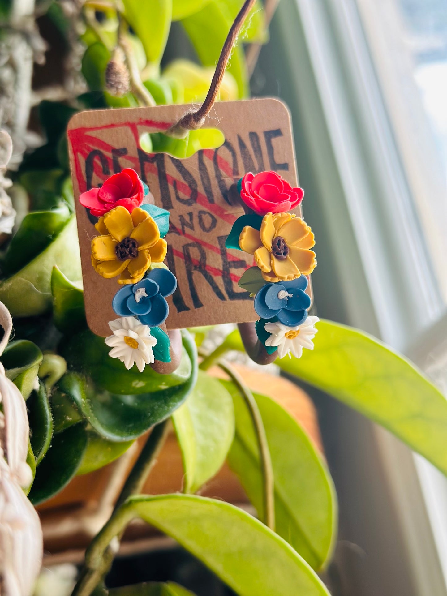 Wildflowers Hoops