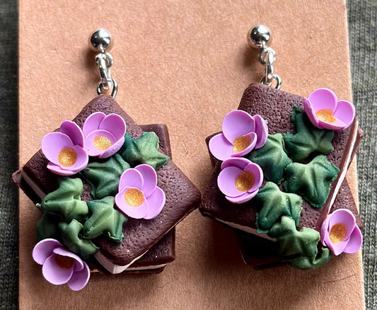 Floral Bookstack
