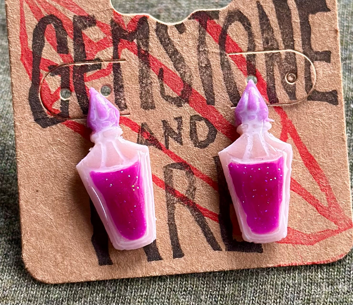 Potion Bottle Studs